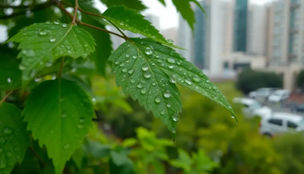 Trees provide essential shade, creating cooler urban environments.
